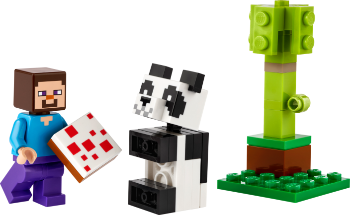 LEGO® Minecraft 30672 Steve mit Baby-Panda