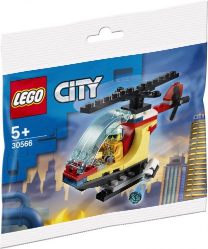 LEGO® City 30566 L'hélicoptère des pompiers
