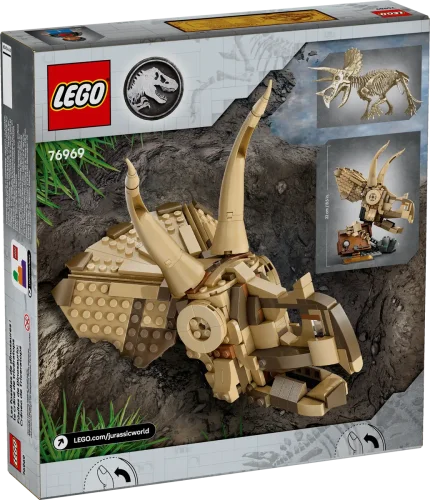 LEGO® Jurassic World™ 76969 Dinosaurier-Fossilien: Triceratops-Schädel