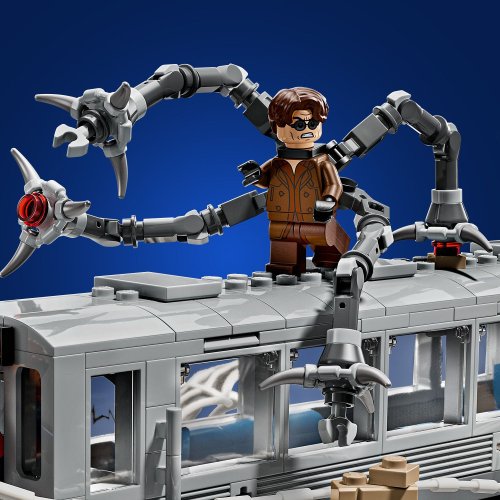 LEGO® Super Heroes 76321 La scène du train de Spider-Man et Docteur Octopus