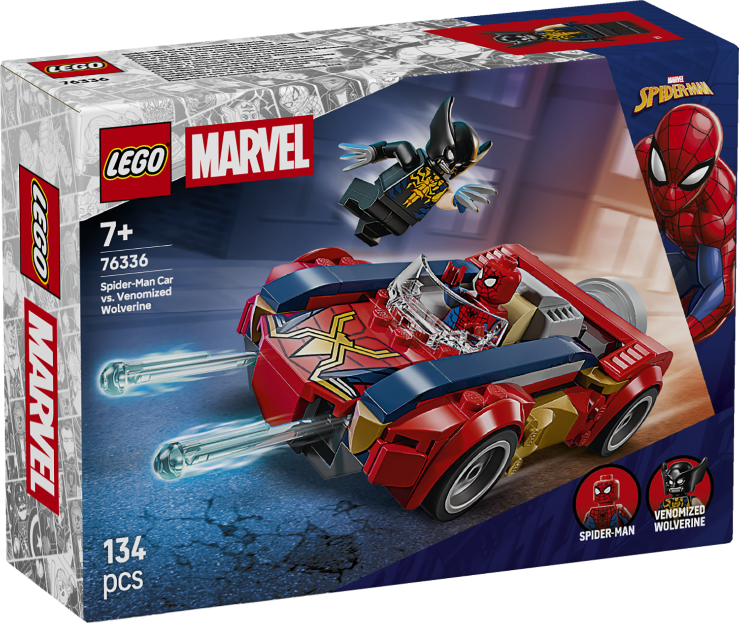 LEGO® Super Heroes 76336 スパイダーマンとヴェノム化した