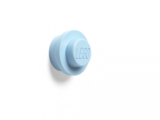LEGO® suspension murale, 3 pièces - blanc, bleu clair, rose