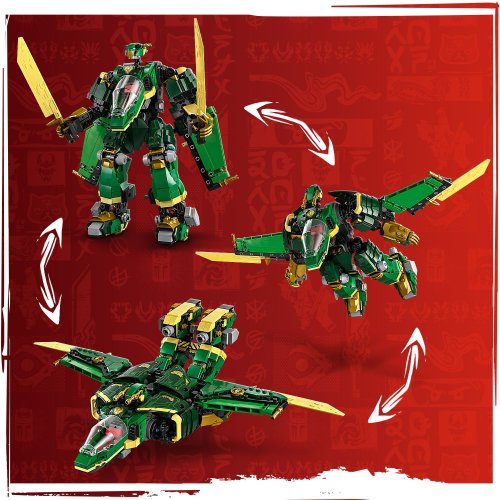 LEGO® Ninjago 71845 ロイドのグリーン・ジェットメカ | KITSTORE.cz