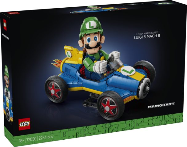 LEGO® Super Mario 72050 Mario Kart™: Luigi & Turboflitzer