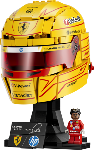 LEGO® Editions 43022 Prilba Lewis Hamilton zo Scuderia Ferrari HP