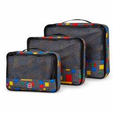 LEGO Colorful Bricks - sada cestovních organizérů, 3 ks