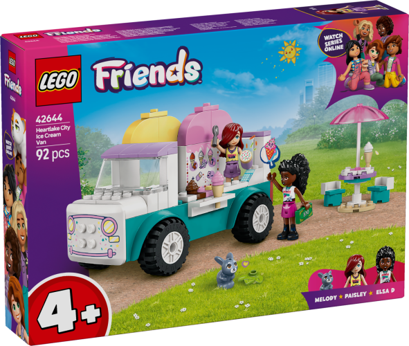 LEGO® Friends 42644 Furgonetka z lodami w mieście Heartlake