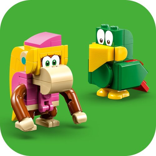 LEGO® Super Mario™ 71421 Pack di espansione Concerto nella giungla di Dixie Kong