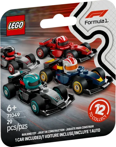 LEGO® Minifigúrky 71049 Zberateľské pretekárske autá F1® - box - 36 ks