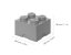 LEGO® Boîte de rangement 4 - gris