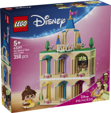 LEGO® | Disney™ 43291 Belle et Tiana miniatures avec un château