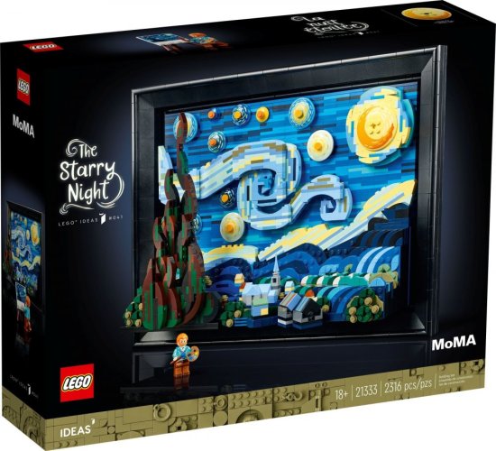 LEGO® Ideas 21333 Vincent van Gogh - Csillagos éj
