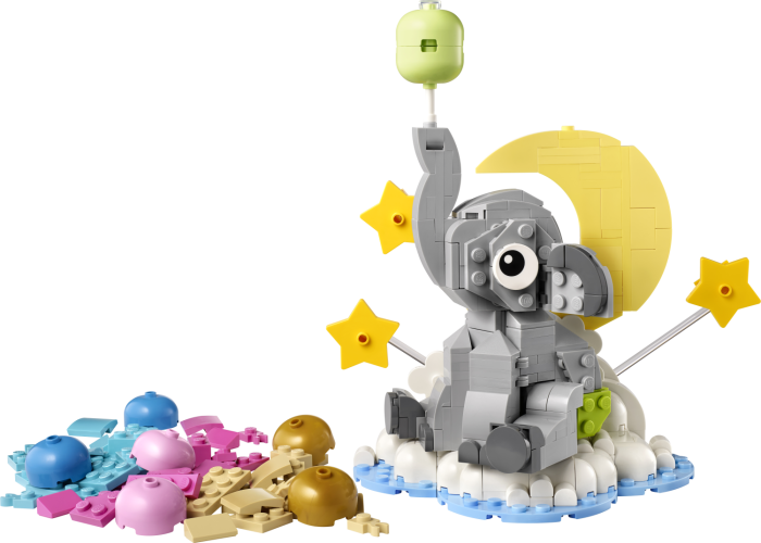 LEGO® Iconic 40814 Schwebender Baby-Elefant
