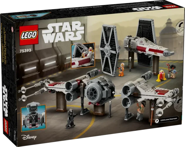 LEGO® Star Wars™ 75393 Caza TIE y Ala-X Fusionados