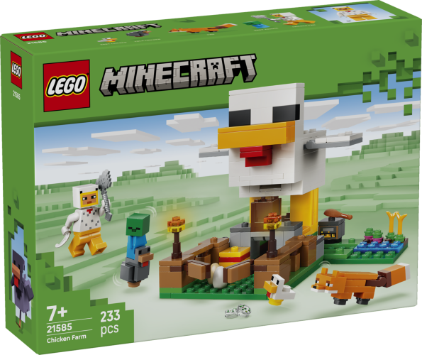 LEGO® Minecraft 21585 Hühnerfarm