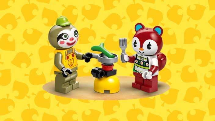 LEGO® Animal Crossing™ 77054 Caravane et stand de jardinage de Racine