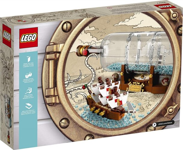 LEGO® Ideas 92177 Bateau en bouteille