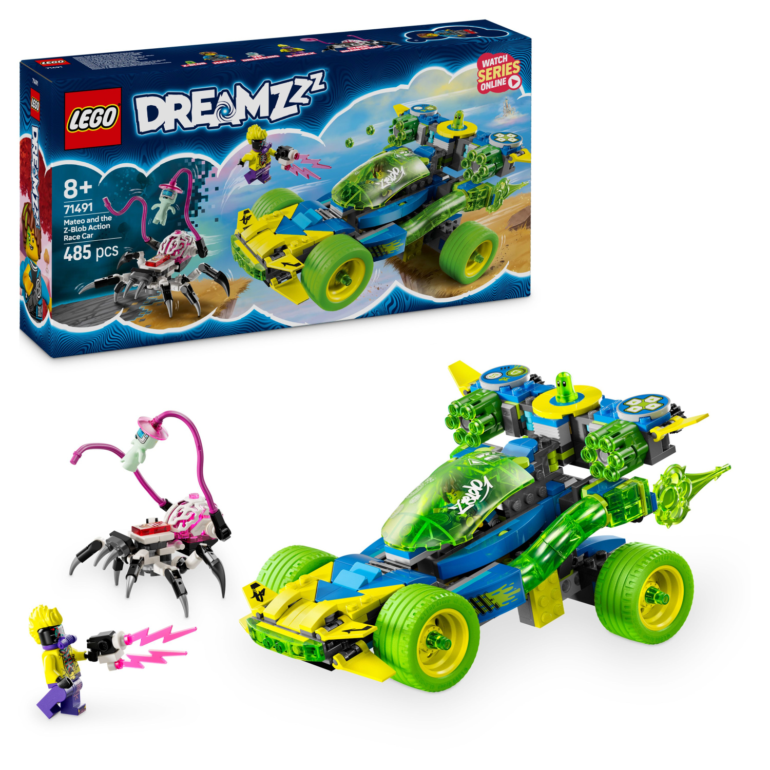 LEGO® DREAMZzz™ 71491 Mateo și mașina de curse Z-Blob | KITSTORE.cz