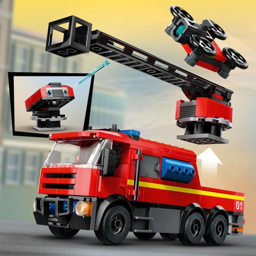 LEGO® City 60414 Brandweerkazerne en brandweerauto