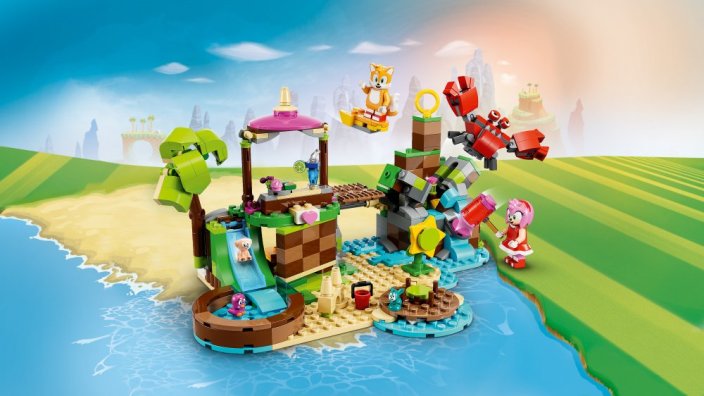 LEGO® Sonic the Hedgehog™ 76992 L'île de sauvetage des animaux d'Amy