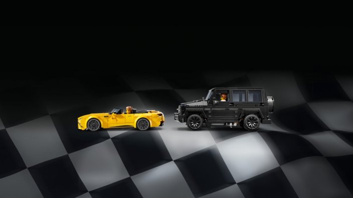 LEGO® Speed Champions 76924 Mercedes-AMG G 63 et Mercedes-AMG SL 63
