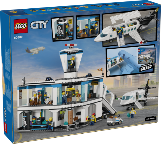 LEGO® City 60502 L’aéroport et l’avion