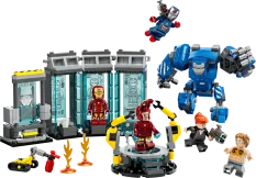 LEGO® Marvel 76315 Iron Mans Labor: Halle der Rüstungen