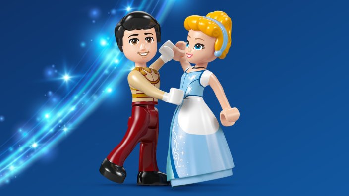 LEGO® Disney™ 43275 Castello e carrozza di Cenerentola