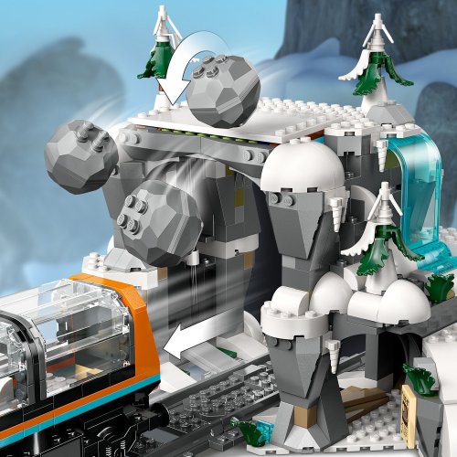 LEGO® City 60470 Onderzoekstrein op de Noordpool