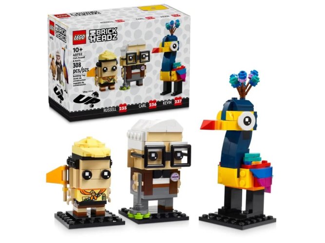 LEGO® BrickHeadz 40752 Carl, Russell és Kevin