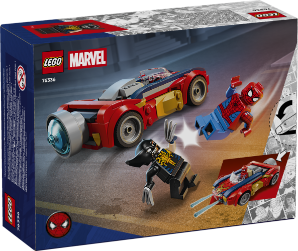 LEGO® | Marvel 76336 Pókember a venomizált Farkas ellen