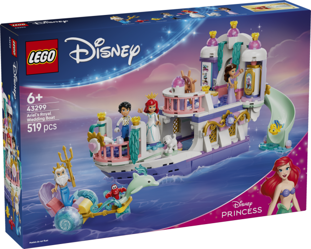 LEGO® │ Disney 43299 Ariel's Royal Wedding Boat
