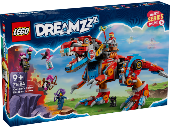 LEGO® DREAMZzz™ 71484 Dinosauro robot C-Rex di Cooper