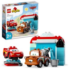 LEGO® DUPLO® 10996 Disney™ Divertida Lavagem Automática de Carros de Faísca McQueen e Mate