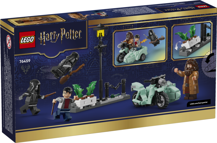 LEGO® Harry Potter TM 76459 Hagrid™ et Harry s’échappent de Privet Drive