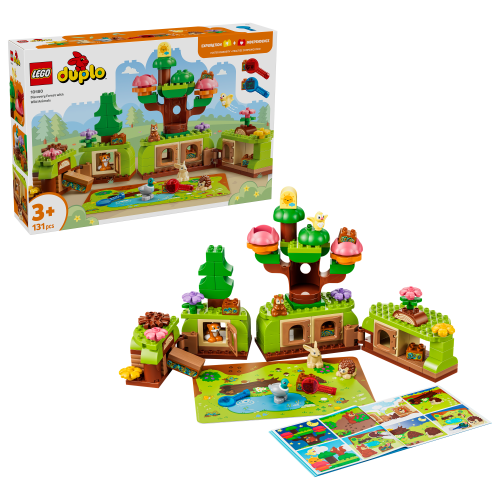 LEGO® DUPLO Town 10480 Wald mit wilden Tieren