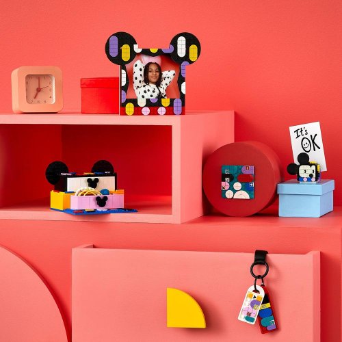 LEGO® DOTS 41964 Boîte créative La rentrée Mickey Mouse et Minnie Mouse