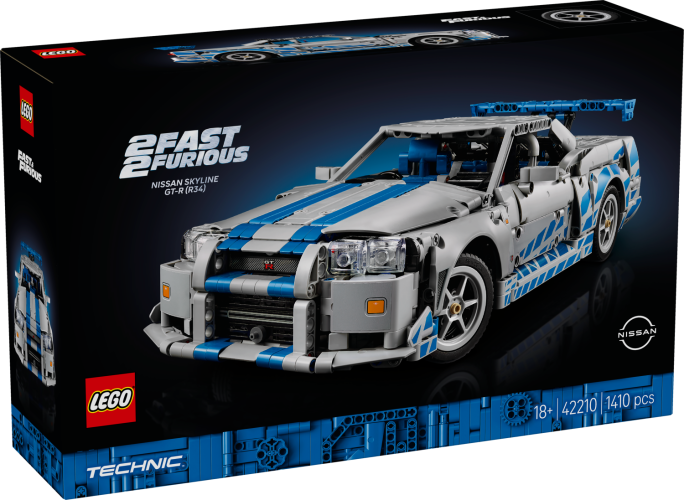LEGO® Technic 42210 2 Fast 2 Furious Nissan Skyline GT-R (R34) auto
