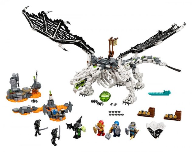 LEGO® Ninjago® 71721 Le dragon du Sorcier au Crâne