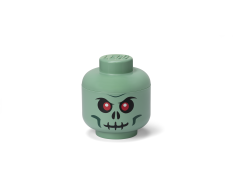 LEGO® Opberghoofd (maat S) - skelet - groen