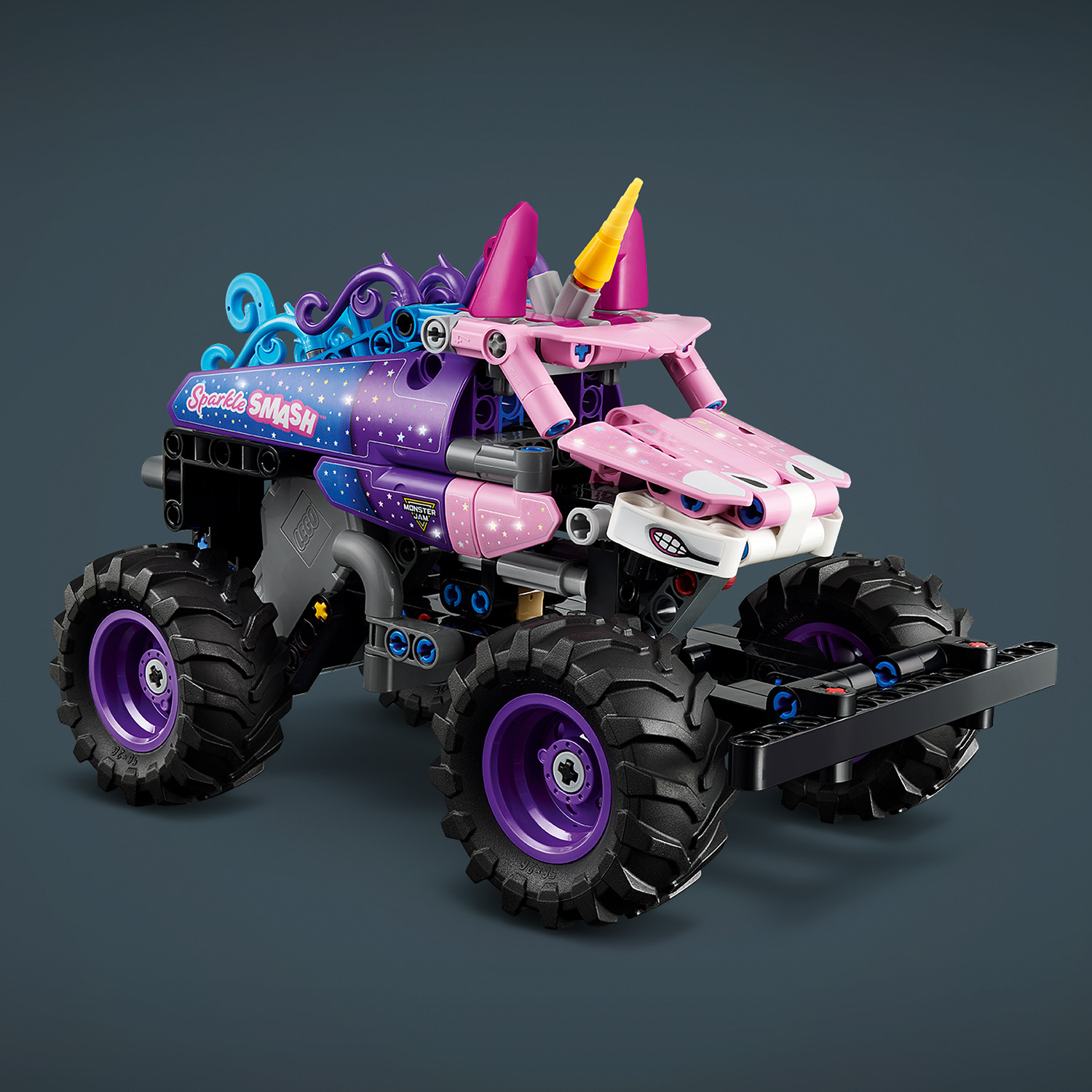 LEGO® Technic 42220 Monster Jam™ Sparkle Smash™ プルバック