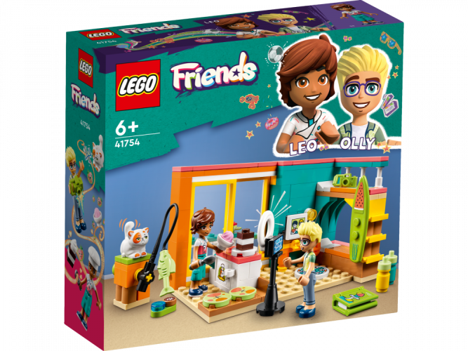 LEGO® Friends 41754 Quarto do Leo