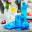 LEGO® bouteille transparente - bleu