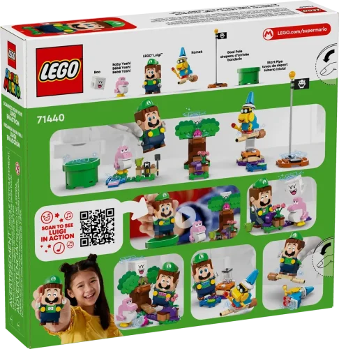 LEGO® Super Mario™ 71440 Avonturen met interactieve LEGO® Luigi™