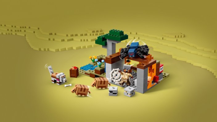 LEGO® Minecraft® 21269 Die Expedition zur Gürteltiermine