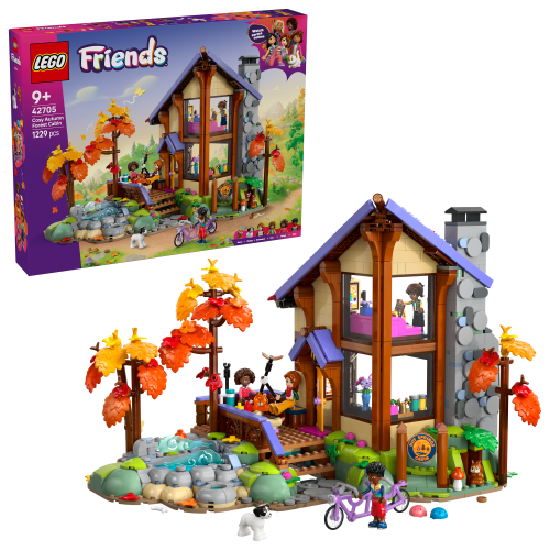 LEGO® Friends 42705 Gezellige boshut in de herfst