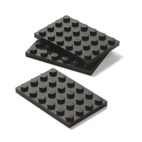 LEGO® Organizer mit drei Schubladen - Rot