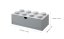 LEGO® caixa de mesa 8 com gaveta - cinzento