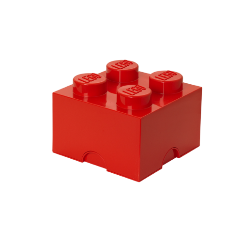 LEGO® Boîte de rangement 4 - rouge