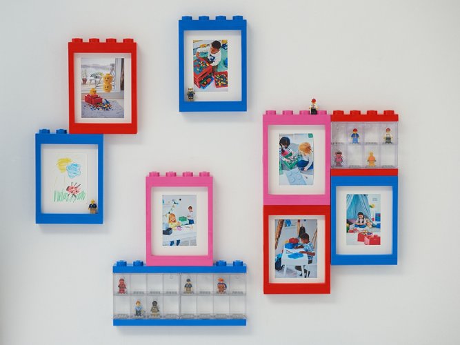 LEGO® cadre photo - rouge